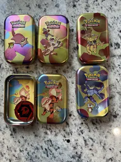 Pokemon 2024 Fall Collector Chest EMPTY TIN NO CARDS - Image 4