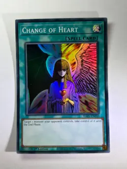 Change of Heart RA01-EN050 Super Rare 1st Edition YuGiOh Card NM - Image 1