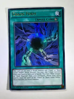 Chaos Form MVP1-EN008 Ultra Rare 1st Edition YuGiOh Card NM - Image 1