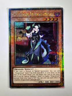 Chamber Dragonmaid RA04-EN032 Quarter Century Rare 1st Edition YuGiOh Card NM - Image 1