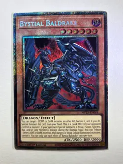 Bystial Baldrake MP25-EN045 Starlight Rare 1st Edition YuGiOh Card NM - Image 1