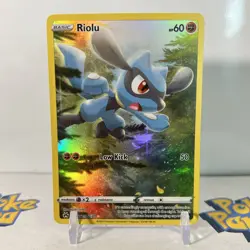 Riolu GG26/GG70 Gallery Full Art Ultra Rare Card Pokemon Crown Zenith Near Mint - Image 1
