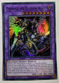 Chimera the Illusion Beast Super Rare 1st Edition DUNE-EN034 YuGiOh Card - Image 1