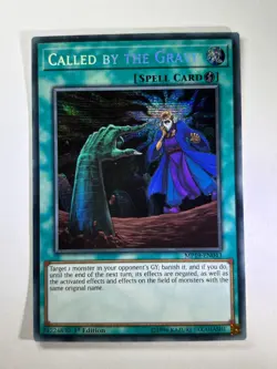 Called by the Grave MP19-EN043 Secret Rare 1st Edition YuGiOh Card NM - Image 1