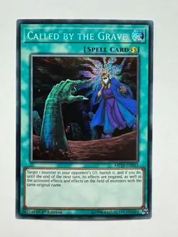 Called by the Grave MP19-EN043 Prismatic Secret Rare 1st Edition YuGiOh Card NM - Image 1