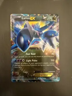 Latios EX XY72 Black Star Promos Holo Pokemon Card - Image 1