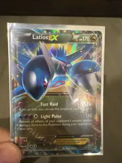 Latios EX XY72 Black Star Promos Holo Pokemon Card - Image 3