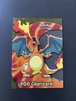 Charizard #06 2000 Topps Pokemon TV Animation Series 2 PC3 Acetate Clear Card - Image 1