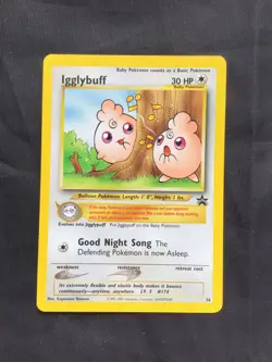 Pokemon Cards: Wizards Black Star Promo: Igglybuff 36 - Image 1