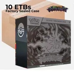Pokemon Mega Evolution Pitch Black Elite Trainer 10 Box Case Presale - Image 1