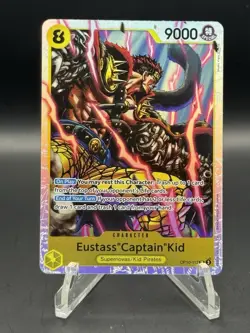 One Piece TCG: Eustass "Captain" Kid OP10-112 SR NM ENG Foil. - Image 1