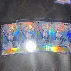 One Piece Card Game EB03-053 SR NAMI lot of 4 - Image 1