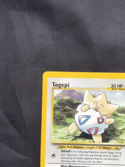 Pokemon Cards: Wizards Black Star Promo: Togepi 30 - Image 2