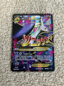 Pokemon XY Roaring Skies Mega Latios EX Full Art Ultra Rare Card 102/108 Mp - Image 1