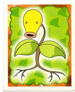 BELLSPROUT #069 CROMO / STICKER POKEMON SERIE 1 MERLIN 1999 DEL ALBUM ROJO - Image 1
