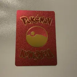 Pokemon CHARIZARD V Red Foil Fan Art Display Card, HP 508 NM - Image 4