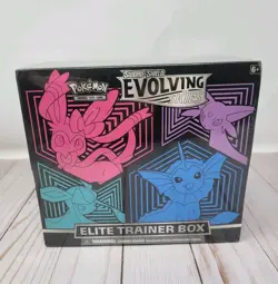 Pokemon TCG: Evolving Skies ETB Elite Trainer Box Sealed New Cards 820650808944 - Image 1