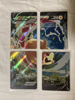 Morpeko V-UNION (Full Set) SWSH Black Star Promo Pokemon Card NM - Image 1