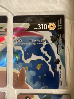 Morpeko V-UNION (Full Set) SWSH Black Star Promo Pokemon Card NM - Image 3