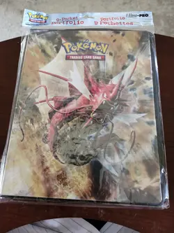 pokemon trading card game ultra pro 9 pocket portfolio - Image 1