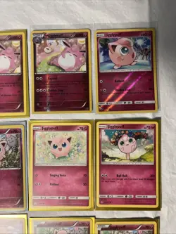 Pokemon TCG XY Jigglypuff 65/124 Wigglytuff 66/124 Reverse Holo 20 Card Lot - Image 3