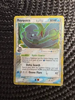Pokemon TCG Rayquaza (Delta Species) 16/110 Holo Phantoms 2006 READ DESCRIPTION - Image 1