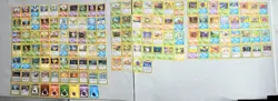 Pokemon Base Jungle Fossil Common & Uncommon 134 Card Lot WOTC NM LP - Image 1