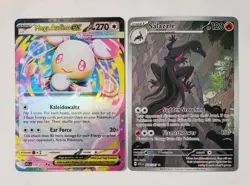 Pokemon ME Ascended Heroes Mega Audino Ex 172/217 & Salazzle IR 224/217 - Image 1
