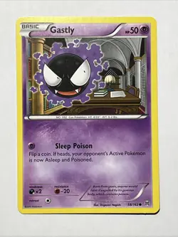 Gastly 58/162 Breakthrough Regular Pokemon Card TCG - Image 2