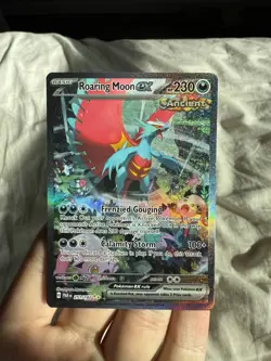 Roaring Moon EX Sir 251/182 Paradox Rift Holo Pokemon TCG Card - Image 1