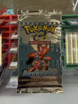 Pokemon Packs Aquapolis x1 Skyridge x5 Sandstorm x3 Factory Sealed W/ Mags (SS) - Image 1