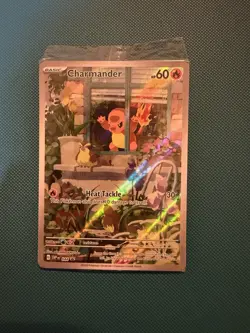 Pokemon Charmander SVP 044 Scarlet & Violet Black Star Promo Holo - Near Mint - Image 1