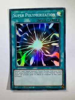 Super Polymerization RA03-EN053 Super Rare 1st Edition YuGiOh Card NM - Image 1