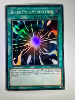 Super Polymerization OP09-EN009 Super Rare UNL Edition YuGiOh Card LP - Image 1
