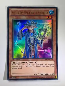 Spellbook Magician Of Prophecy REDU-EN015 Ultra Rare 1st Edition YuGiOh Card LP - Image 1
