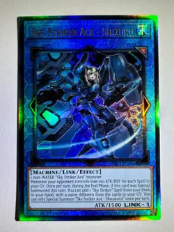 Sky Striker Ace - Shizuku RA03-EN043 Ultimate Rare 1st Edition YuGiOh Card - Image 1