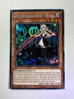 Sky Striker Ace Raye MP19-EN259 Secret Rare 1st Edition YuGiOh Card NM - Image 1