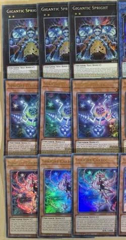 Spright Deck Core *Ready To Play* YuGiOh Bundle 27 CARD Set B - Image 2
