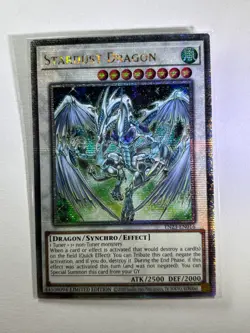 Stardust Dragon TN23-EN016 Quarter Century Secret Rare Card Limited Ed Card NM - Image 1