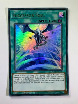 Successor Soul MP20-EN246 Ultra Rare 1st Edition YuGiOh Card NM - Image 1
