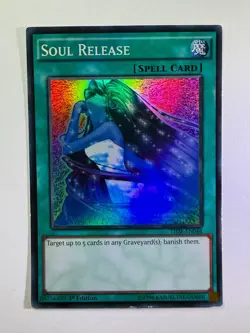 Soul Release THSF-EN048 Super Rare 1st Edition YuGiOh Card NM - Image 1