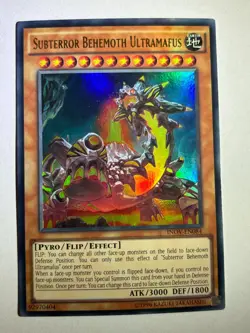 Subterror Behemoth Ultramafus INOV-EN084 Ultra Rare UNL Edition YuGiOh Card - Image 1