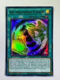 Relinquished Fusion LDS1-EN049 Ultra Rare 1st Edition YuGiOh Card NM - Image 1