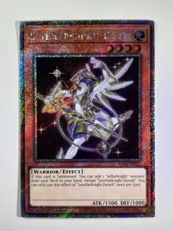 Satellarknight Deneb RA04-EN227 Platinum Secret Rare 1st Edition YuGiOh Card - Image 1