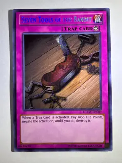 Seven Tools of the Bandit LCYW-EN089 Secret UNL Edition YuGiOh Card - Image 1