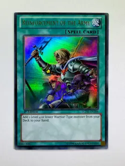 Reinforcement of the Army LCJW-EN286 Ultra Rare 1st Edition YuGiOh Card LP - Image 1