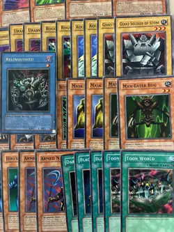 SDP - Relinquished & Blue Eyes Toon - YuGiOh Bundle CARD- Starter Deck:Pegasus - Image 5