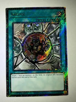 Shrink RA03-EN162 Platinum Secret Rare 1st Edition YuGiOh Card - Image 1