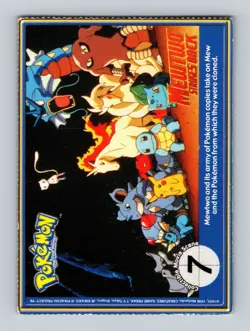 POKEMON Hypno Card 97/151 PokeTrivia Mewtwo Strikes Back - Burger King - Image 2