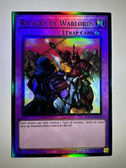 Rivalry of Warlords RA03-EN075 Ultimate Rare 1st Edition YuGiOh Card - Image 1